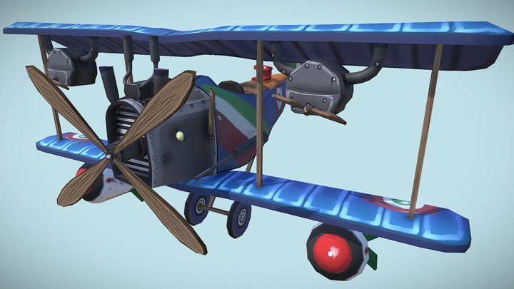 ANSALDO A1 - BALILLA 3D Model