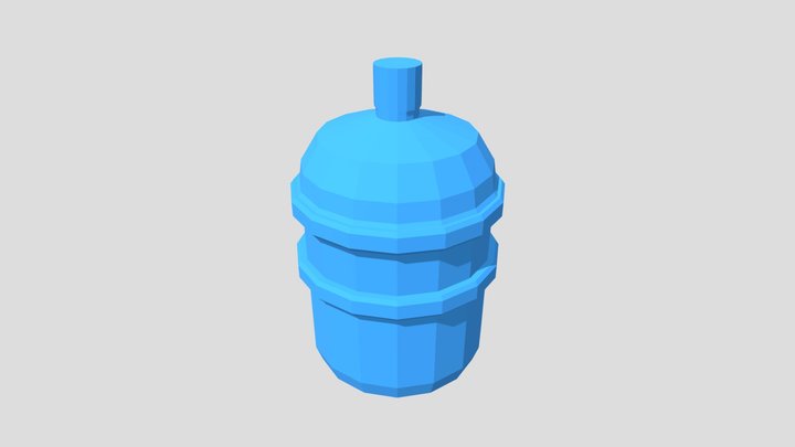 Water Gallon 3D Model