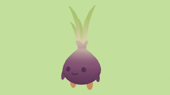 Onion 3D Model
