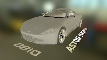 Aston Martin DB10 3D Model