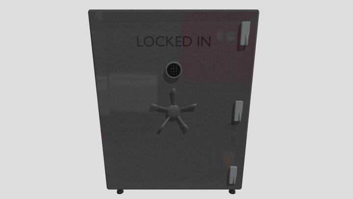 Closed Gun Safe WIP 3D Model