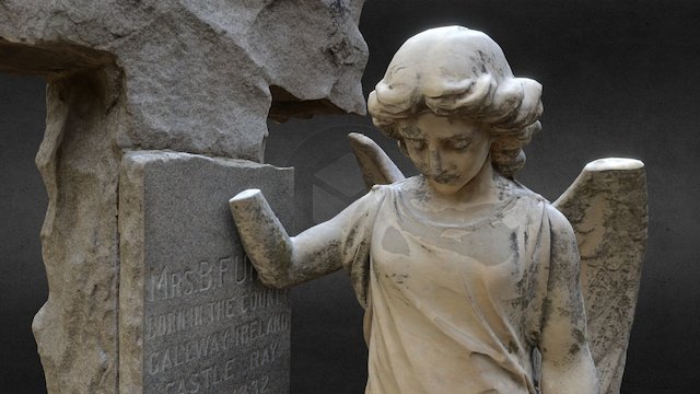 Cemetery Angel - Furey 3D Model