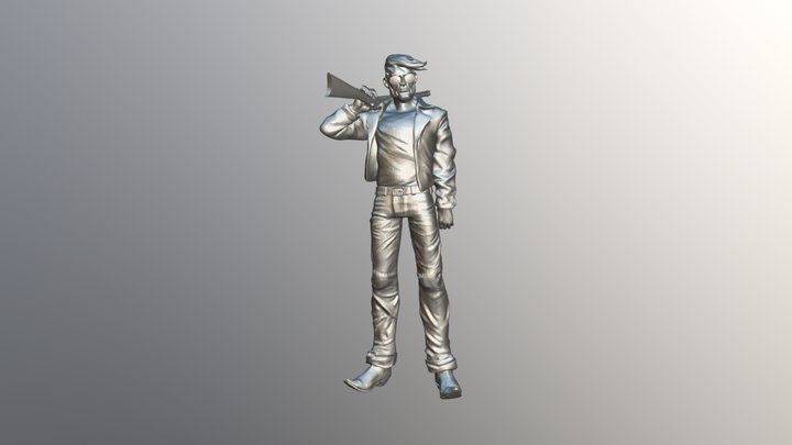 Billy-joe6-posed2 3D Model