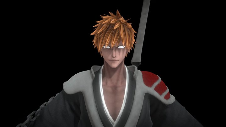 Ichigo Kurosaki (Sinegami) 3D Model