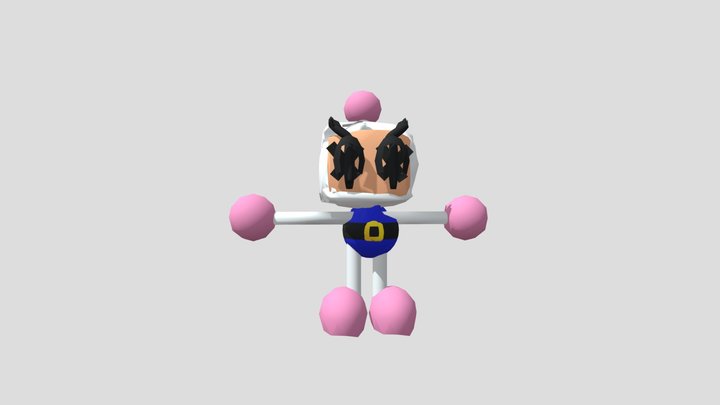 Bomberman 3D Model