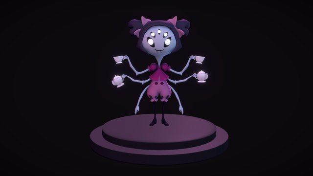 Muffet 3D Model