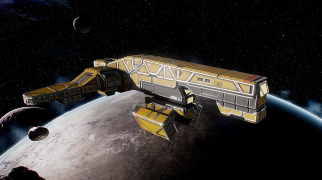 Zarek Bomber - Fractured Space 3D Model