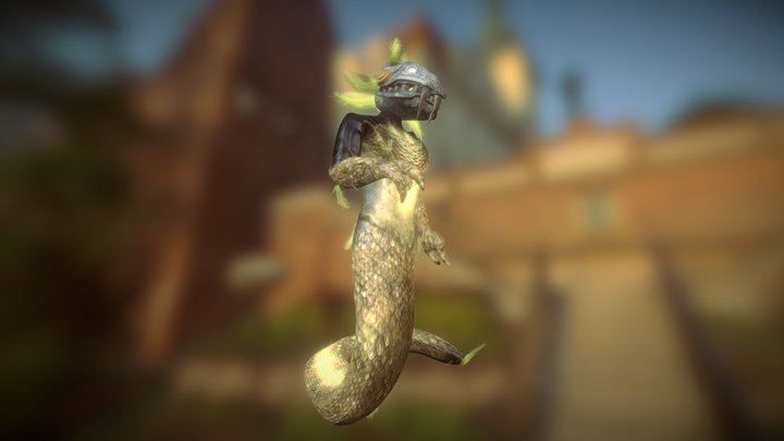 Quetzalcoatl 3D Model