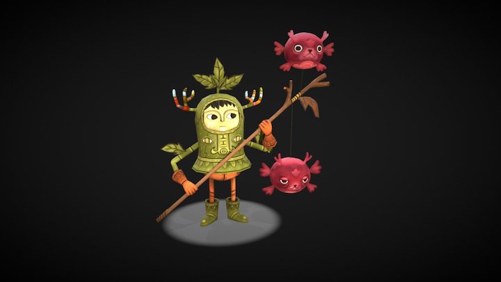 Flotsam Shepherd 3D Model