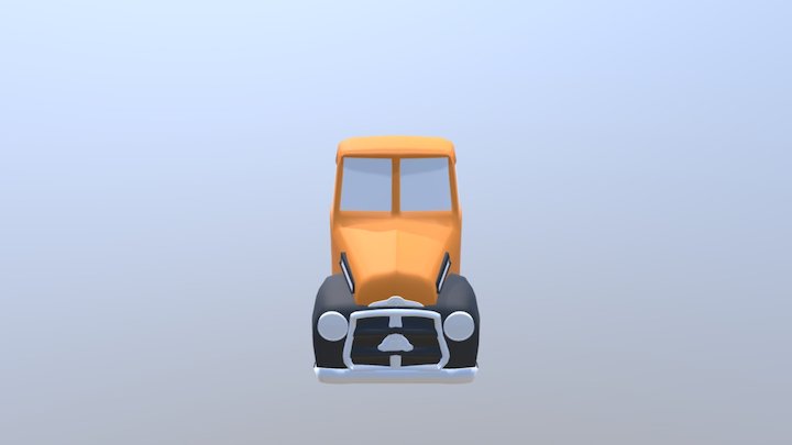 Pick Up Cartoon 3D Model