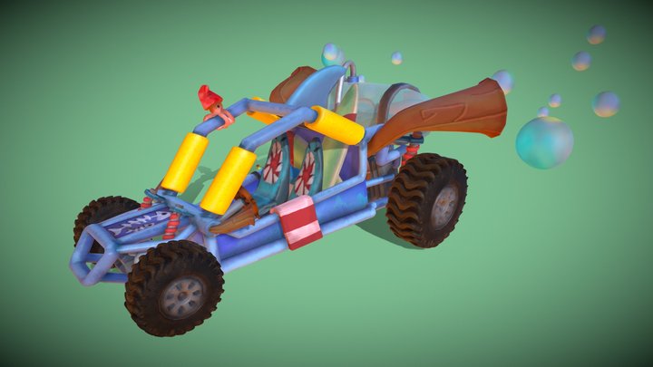 Bubble Buggy 3D Model