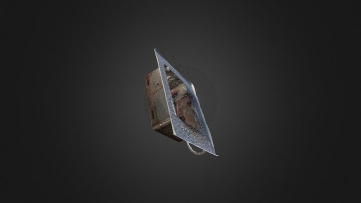 Old Rusty Phone 3D Model