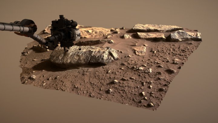 "Rochette" drilled for the 2nd time on SOL-196 3D Model