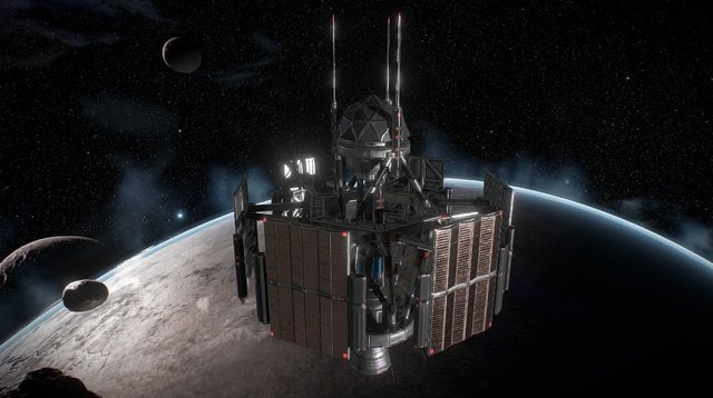 Leviathan Jump Beacon - Fractured Space 3D Model