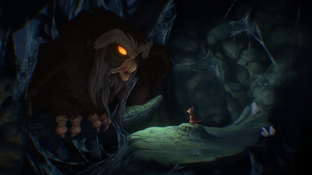 The Secret of NIMH - The Great Owl 3D Model