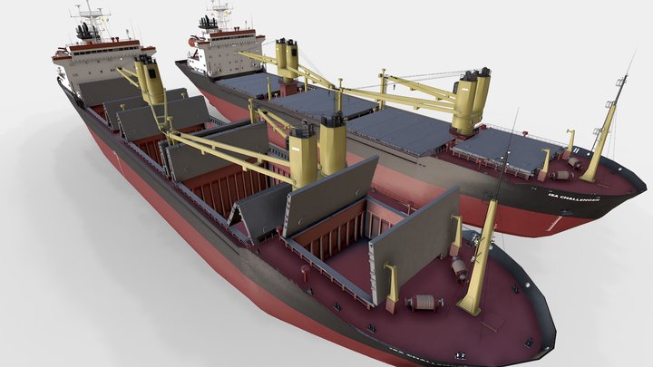 General Cargo Ship 3d model 3D Model