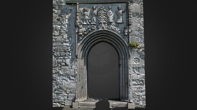 Clontuskert Doorway - 1 3D Model