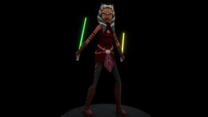 Ahsoka Tano 3D Model