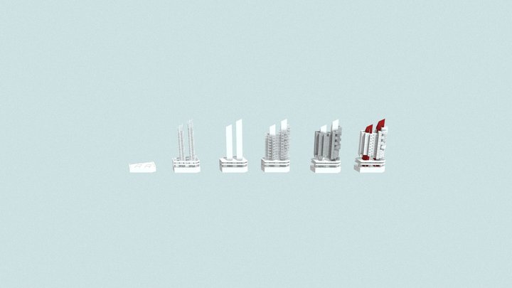 Nakagin Capsule Tower [Case Study] 3D Model