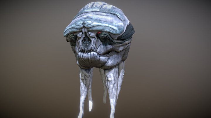 Minecraft Ghast 3D Model