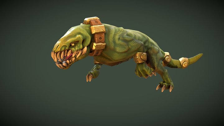 FORCED SHOWDOWN - Beast Enemy 3D Model