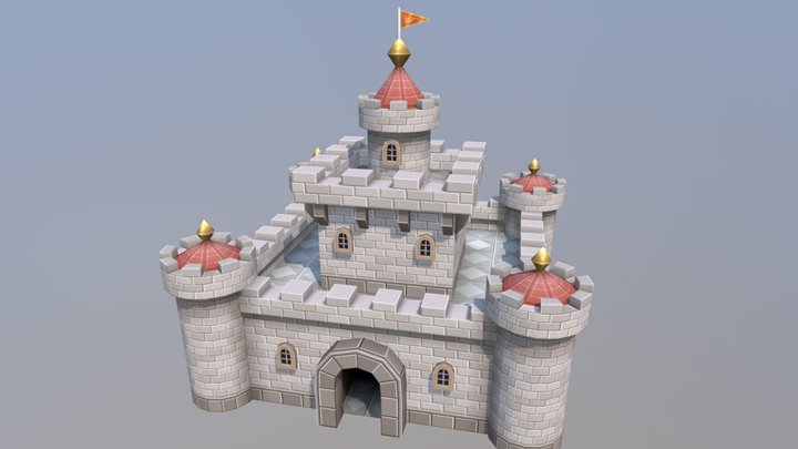 Castle M 3D Model