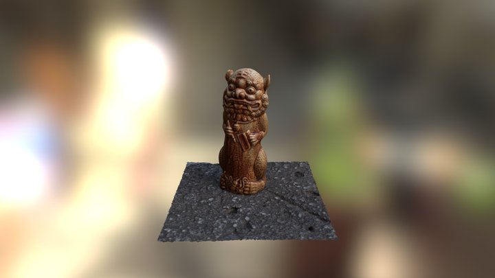風獅爺 Wind Lion God 3D Model
