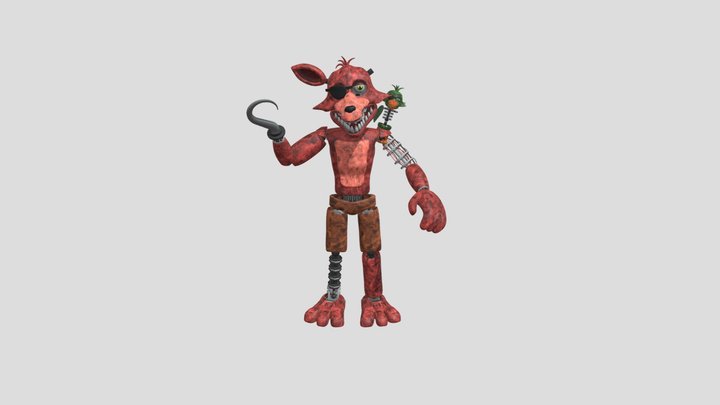 TAF: 1983 Decommissioned Foxy 3D Model