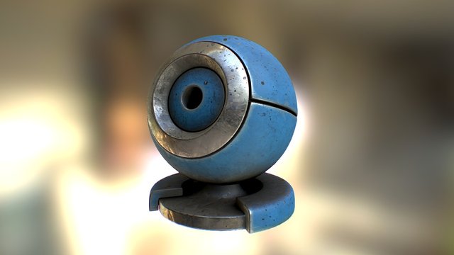 Material ball in 3D-Coat 3D Model