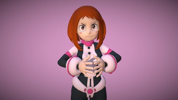 Ochako Uraraka 3D Model