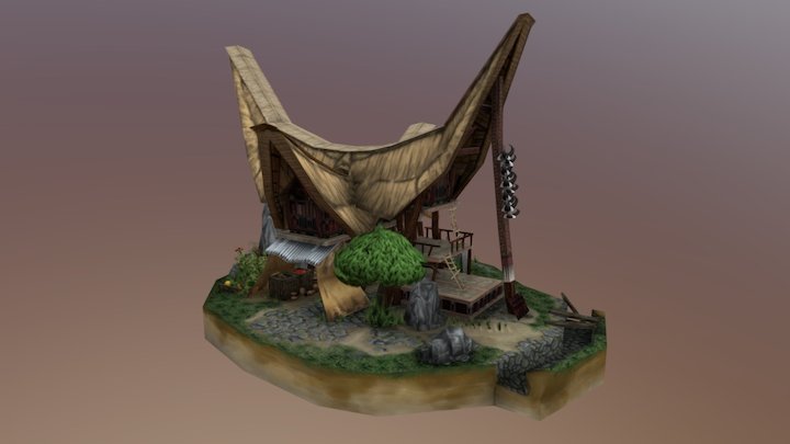 torajan pottery 3D Model