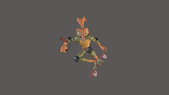 Michaelangelo 3D Model 3D Model