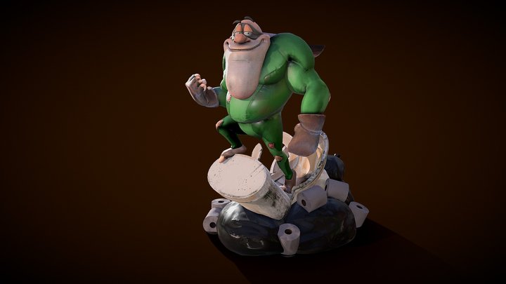 Boogerman 3D Model