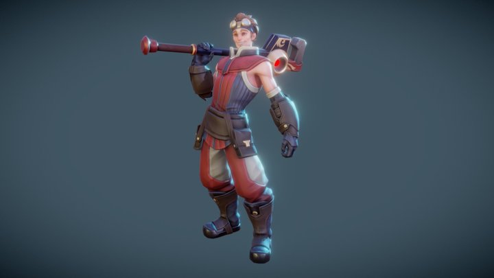 Wrenchman - Shardbound 3D Model