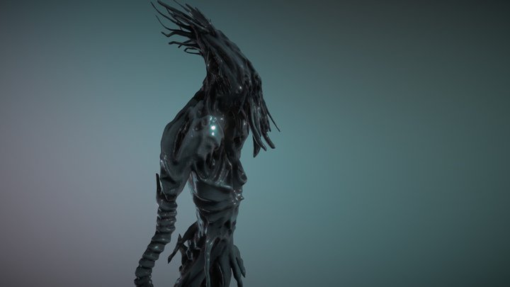 6- Stylized- Monster 3D Model