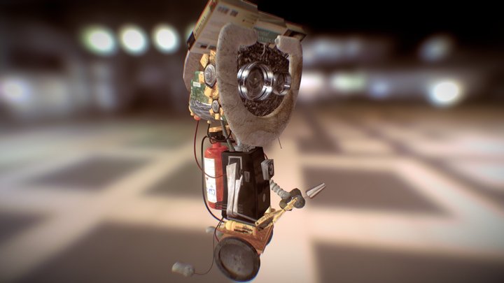 R for Robot R for Recycling  3D Model