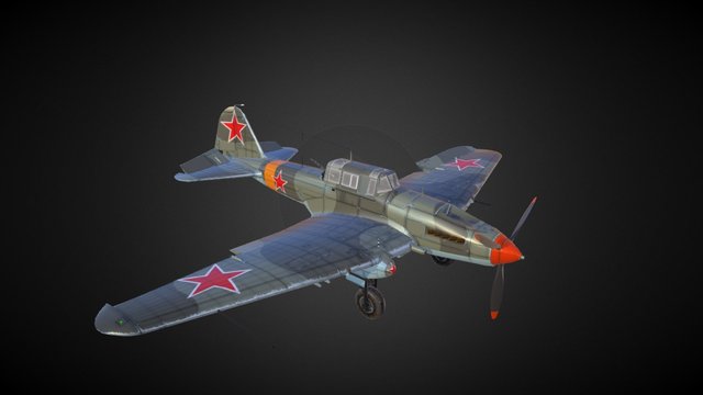 IL-2 3D Model