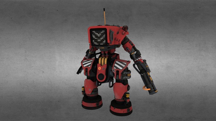 Engineer Mech 3D Model